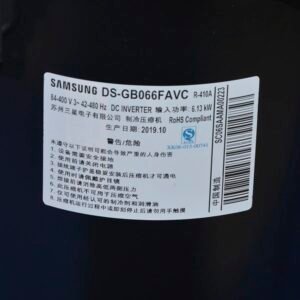 Samsung VRF Compressor DS-GB052FAVA DS-GB066FAVCFAVB